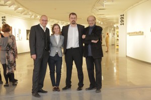 Церемония открытия Ельцин Центра в Екатеринбурге. Борис Салахов, Екатерина Хотинова, Никита Коротин, Виталий Волович