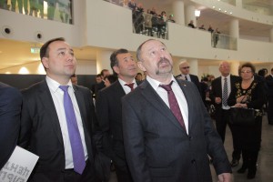 Церемония открытия Ельцин Центра в Екатеринбурге.