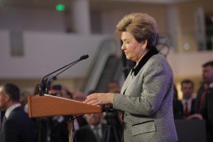 Церемония открытия Ельцин Центра в Екатеринбурге. Наина Ельцина