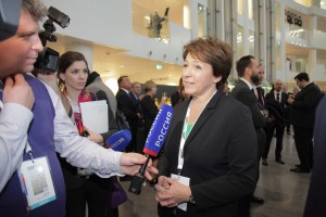 Церемония открытия Ельцин Центра в Екатеринбурге. Татьяна Юмашева