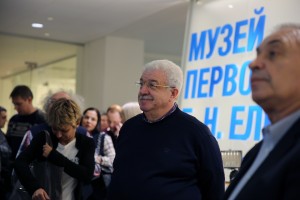 Михаил Гусман в Музее Бориса Ельцина