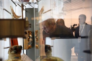 Михаил Гусман в Музее Бориса Ельцина