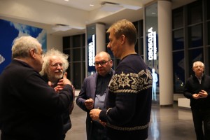 Михаил Гусман, Алексей Венедиктов в Зале Свободы