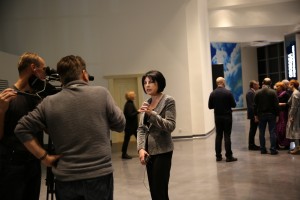 Татьяна Миткова в Музее Бориса Ельцина