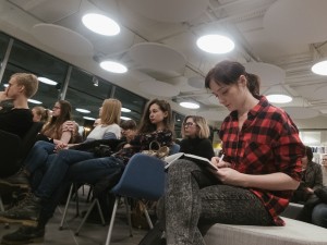 ​На лекции Бориса Куприянова в магазине Пиотровский, Ельцин Центр, Екатеринбург