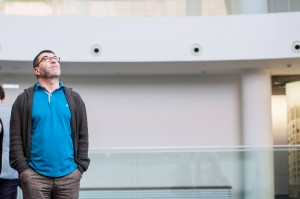 Евгений Гришковец накануне Дня Конституции в Ельцин Центре в Екатеринбурге