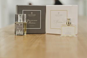 Туалетные воды «Уральская тайга» и «Наина», созданные лично Борисом и Наиной Ельциными под руководством парфюмеров фабрики Galimard в Грассе, Франция