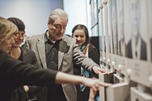 Вениамин Смехов в Музее Бориса Ельцина в Екатеринбурге