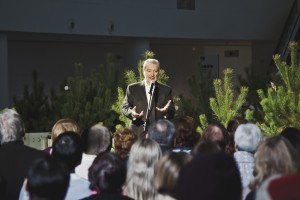 Вениамин Смехов выступает в Ельцин Центре в Екатеринбурге