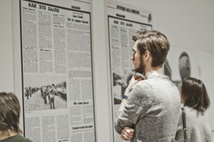 Открытие фотовыставки «Танки не взяли Вильнюс»