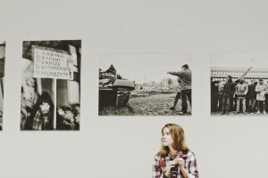 Открытие фотовыставки «Танки не взяли Вильнюс»