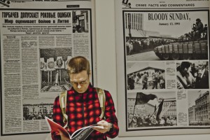 Открытие фотовыставки «Танки не взяли Вильнюс»