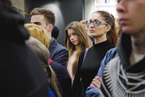 Евгений Рейн в магазине «Пиотровский»