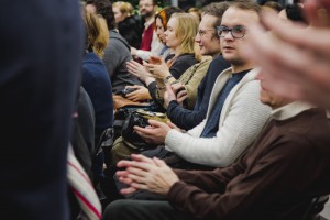 Евгений Рейн в магазине «Пиотровский»