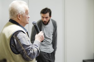 Евгений Рейн в магазине «Пиотровский»