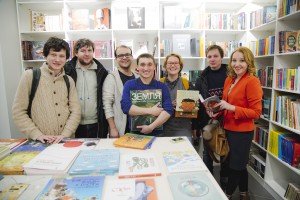 Евгений Рейн в магазине «Пиотровский»