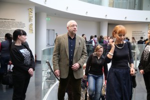 Экскурсия с журналистом Николаем Сванидзе в Музее Б.Н. Ельцина. 85-летие Бориса Ельцина в Екатеринбурге