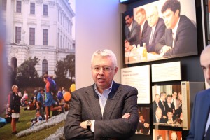 Экскурсия в Музее Б.Н. Ельцина с одним из создателей НТВ Игорем Малашенко. 85-летие Б.Н. Ельцина