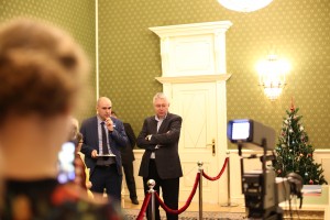 Экскурсия в Музее Б.Н. Ельцина с одним из создателей НТВ Игорем Малашенко. 85-летие Б.Н. Ельцина