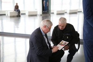 Экскурсия в Музее Б.Н. Ельцина с одним из создателей НТВ Игорем Малашенко. 85-летие Б.Н. Ельцина