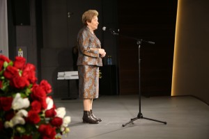 Наина Иосифовна Ельцина. Встреча почетных гостей и дарителей Музея Бориса Ельцина