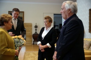 Наина Ельцина, Евгений Кафельников, Анна Дмитриева, Александр Метревели