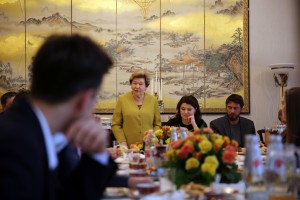 Теннисные стипендиаты Ельцин Центра 2016 в гостях у Наины Ельциной