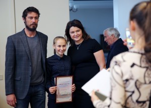 Фото на память с Маратом и Динарой Сафиными