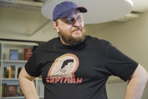 Михаил Фаустов, организатор чемпионата России по чтению вслух «Открой рот» 