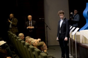 Геннадий Бурбулис, студент 4-го курса УрГЮУ Гриша Петросян. Вторая сессия Народного университета российского конституционализма