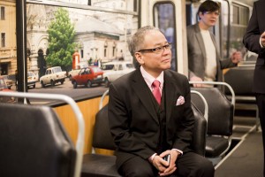 Представитель Panasonic Масато Накамура в Музее Бориса Ельцина