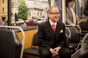 Представитель Panasonic Масато Накамура в Музее Бориса Ельцина