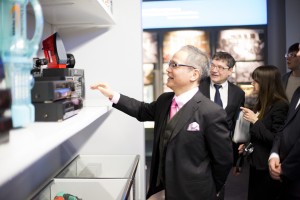 Представитель Panasonic Масато Накамура в Музее Бориса Ельцина