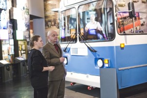 Константин Райкин в Музее Бориса Ельцина