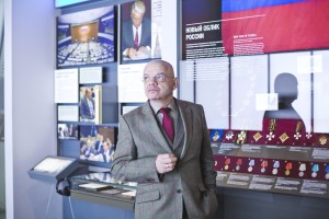 Константин Райкин в Музее Бориса Ельцина