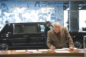 Константин Райкин в Музее Бориса Ельцина