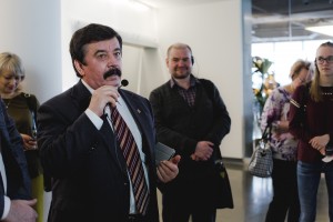 Экскурсия Сергея Шахрая по Музею Бориса Ельцина