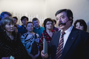 Экскурсия Сергея Шахрая по Музею Бориса Ельцина