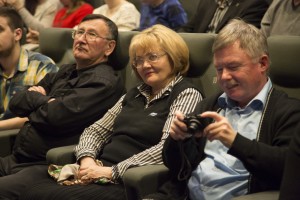 Людмила Бабушкина на лекции Михаила Федотова в Ельцин Центре