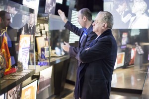 Михаил Пиотровский в Музее Ельцина