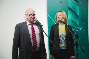 Штефан Кайль на выставке «Берлинский случай» в Арт-галерее Ельцин Центра