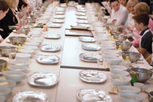 На кулинарном мастер-классе с Наиной Ельциной