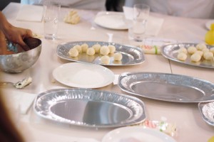 На кулинарном мастер-классе с Наиной Ельциной