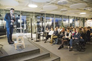 На лекции Сергея Паранько