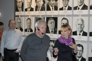 ​Андрей Макаревич на экскурсии в Музее Бориса Ельцина