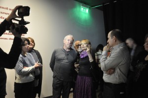 Андрей Макаревич на экскурсии в Музее Бориса Ельцина