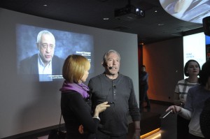 Андрей Макаревич на экскурсии в Музее Бориса Ельцина