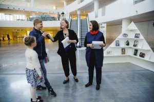 Директор музея Бориса Ельцина Дина Сорокина