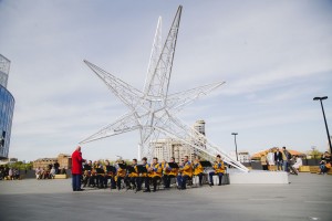 Концерт духового оркестра УрВО у Ельцин Центра