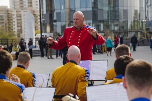 Концерт духового оркестра УрВО у Ельцин Центра